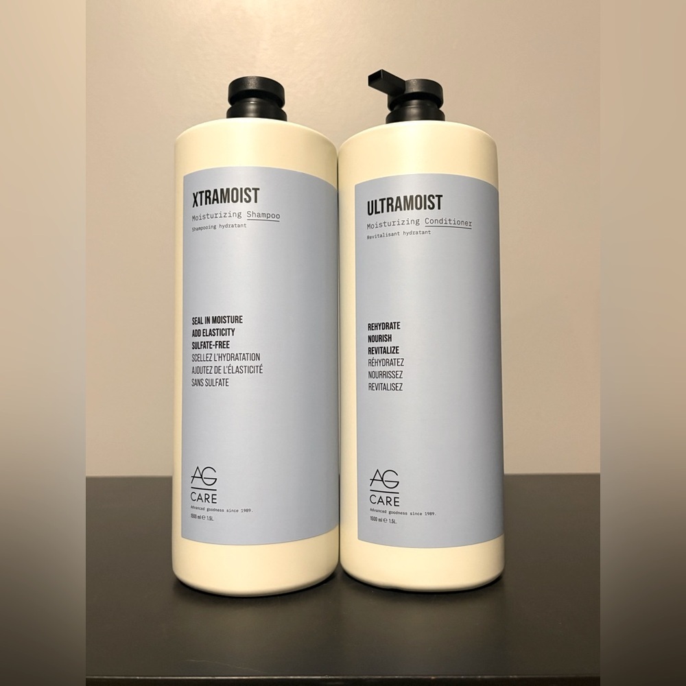 AG Care Xtramoist Shampoo and Ultramoist Conditioner 1.5L Set
